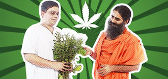 Ramdev's support of legalization of Marijuana in India