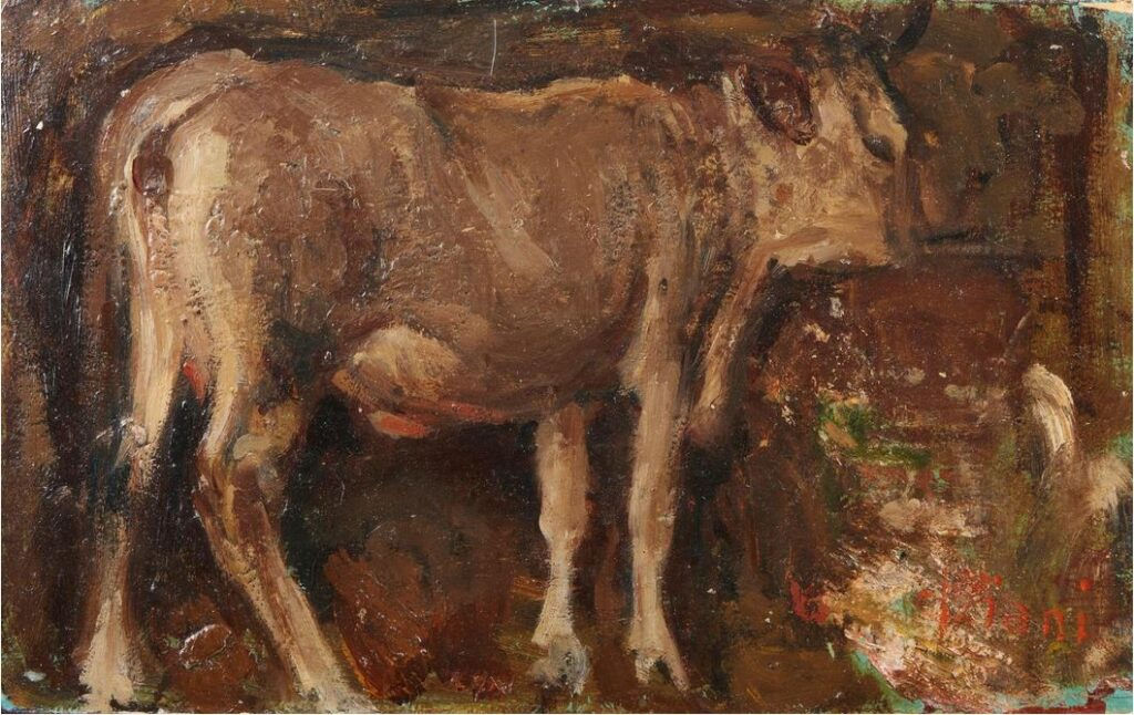 Cesare Ciani (1854 – 1921) 7.5″ x 4.5″