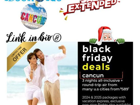 ❄️ All I want for Christmas is… a sunny beach! 🏖️🎅 Make your wishlist come true with extended deals! ✨ Link in bio. #iBookiGo #Travel #Wanderlust #TravelGram #Adventure #Vacation #TravelPhotograp...