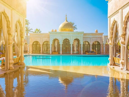 Discover the luxurious oasis of Palais Namaskar in Marrakech. This is where you can unwind in style after days filled with vibrant souks, spices, and desert magic. #MarrakechMagic #LuxuryRetreat #P...