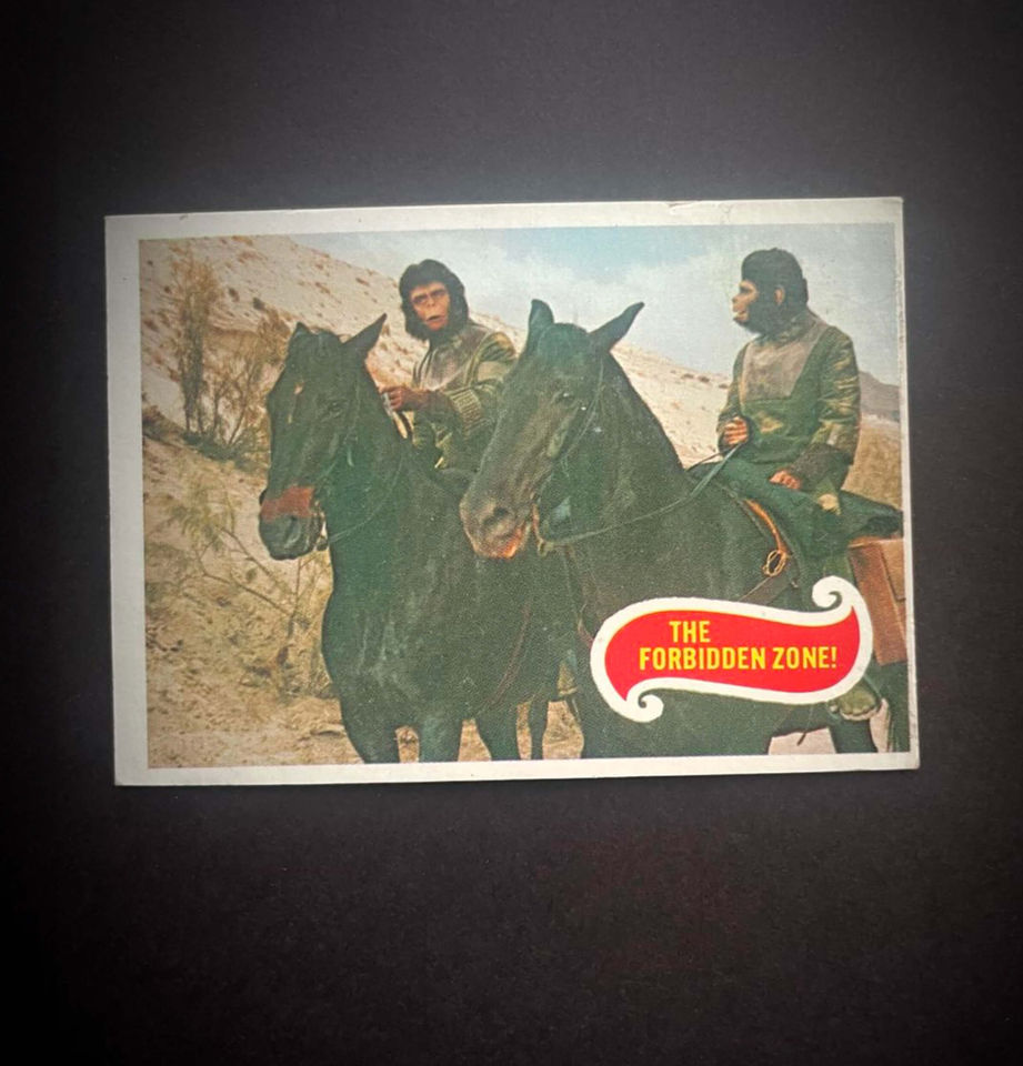 1969 “Planet of the Apes” Trading Card.