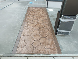 スタンプコンクリート模様