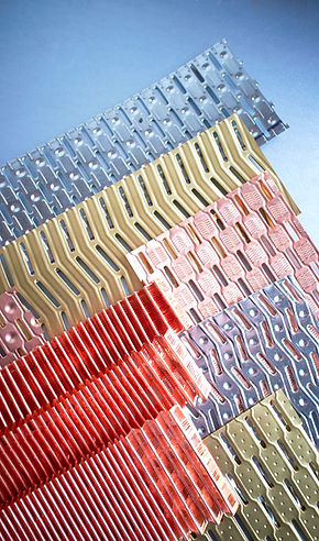 Diamond Radiator on-site manufacture Radiator Copper Brass Steel fins