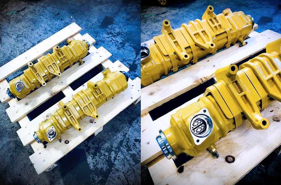 Diamond Radiator Industrial Repair Oil Cooler Repair Clean and Test and Clean Caterpillar 