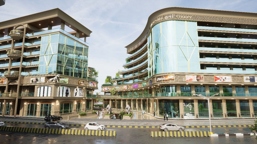 architecture, design, commercial complex, indore , india, xdasho studio, one street