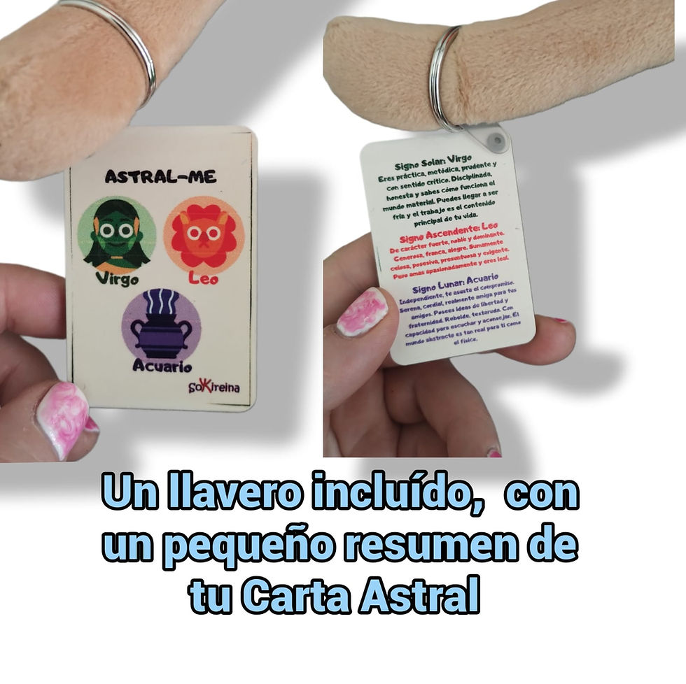Miniatura: Astral-Me: Tu carta astral en peluche