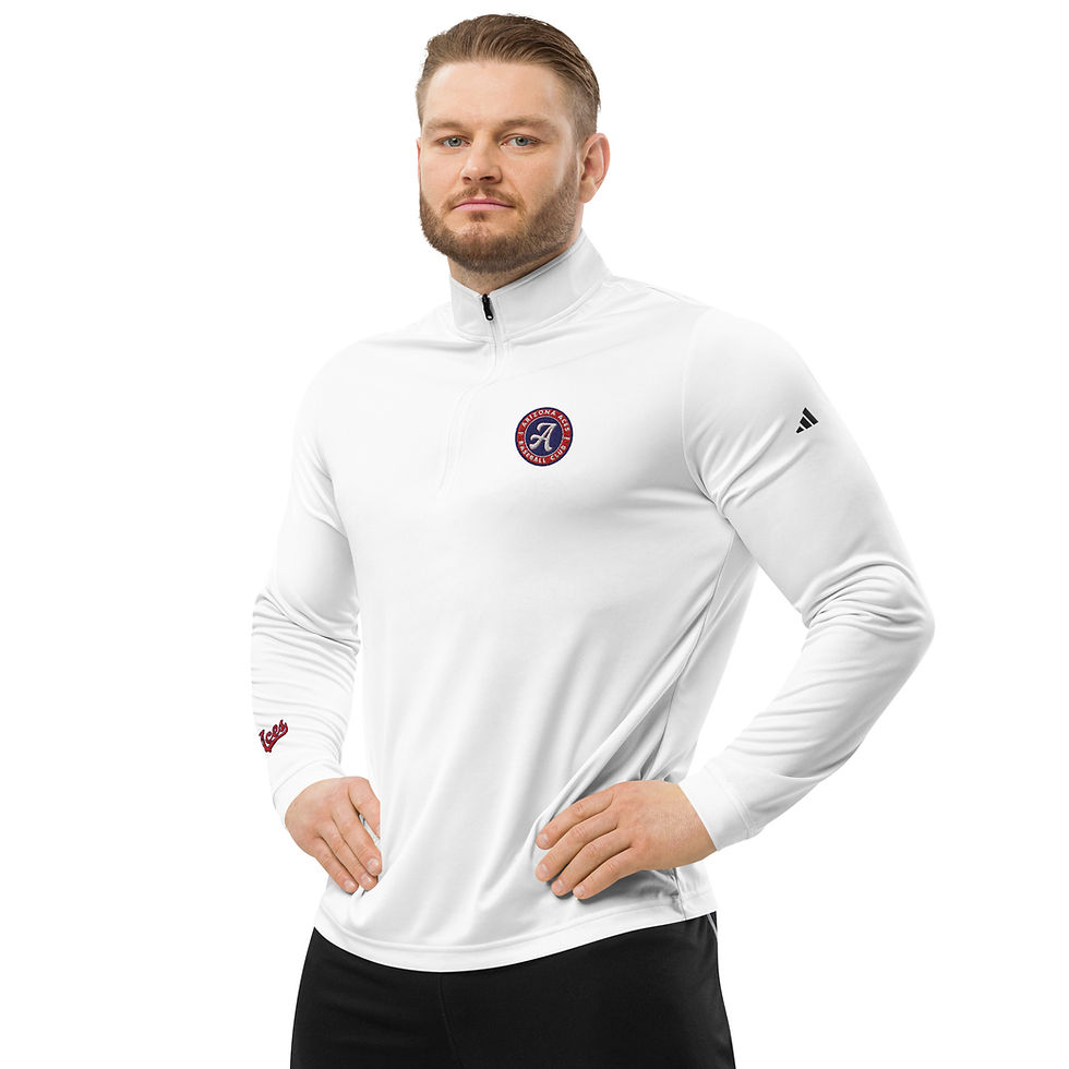 Thumbnail: Arizona Aces Adidas Quarter Zip Pullover UPF 50+ protection