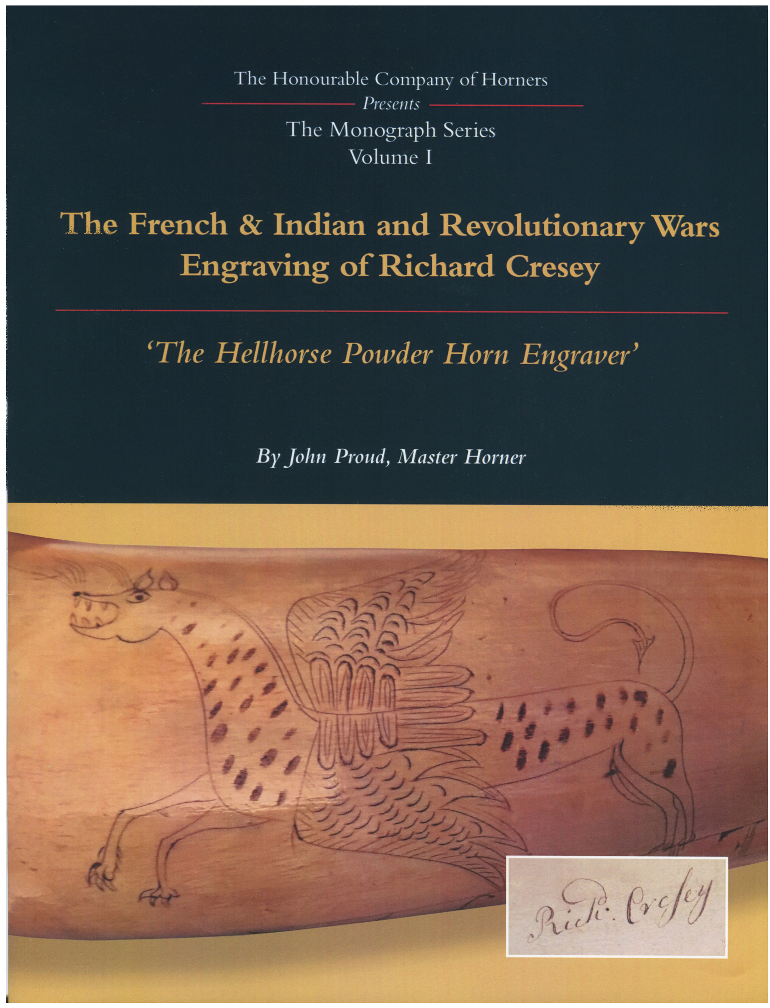 The French & Indian and Revolutionary Wars Engraving of Richard Cresey
