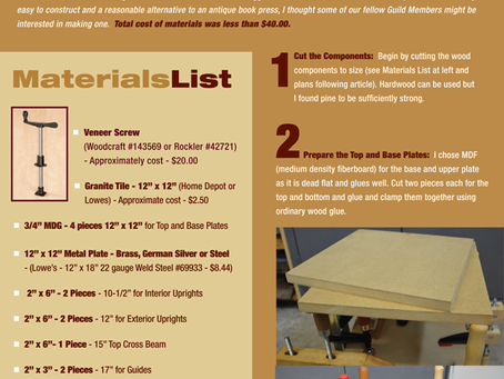 A Simple Horn Press by Rex Reddick