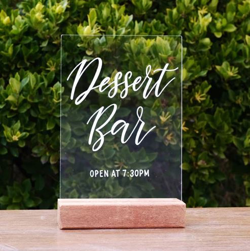 Thumbnail: Acrylic Signs & Menus - Range of Colours and Sizes