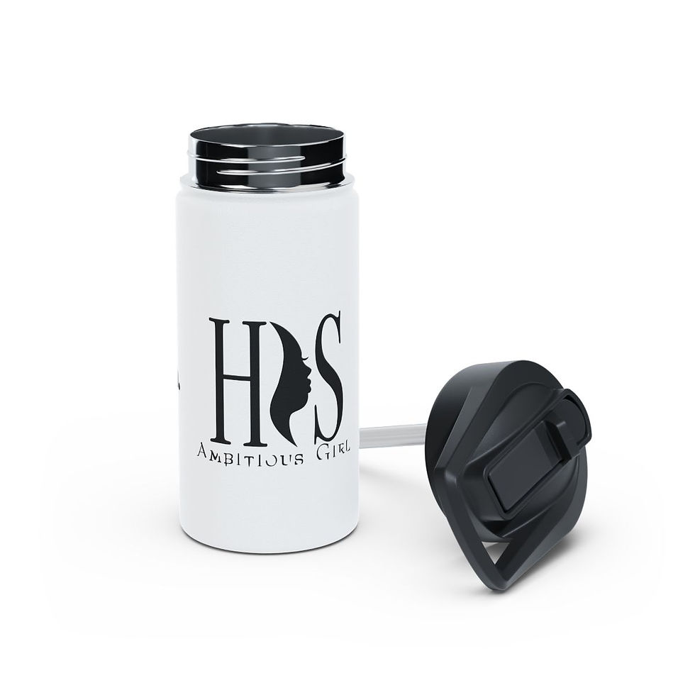 Thumbnail: For God, Not Man. Stainless Steel Water Bottle, Standard Lid