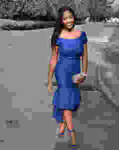 Chinju Nwankwo - Ankara dress - Bella Naija