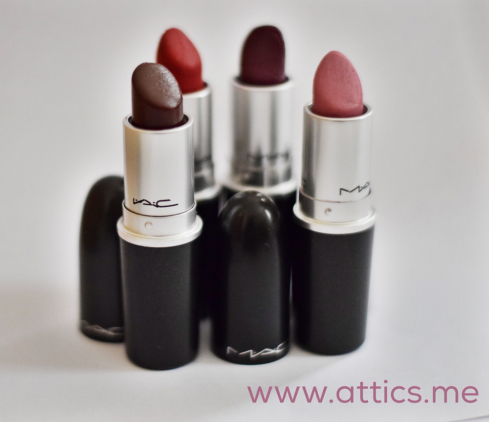 MAC lipsticks | ATTICS by Chinju