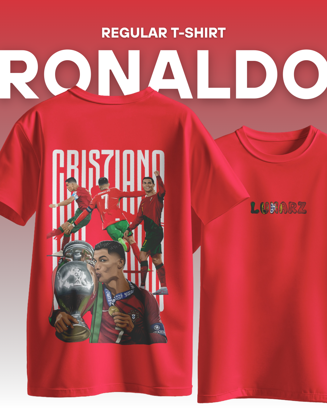 Ronaldo design Regular fit Tshirt