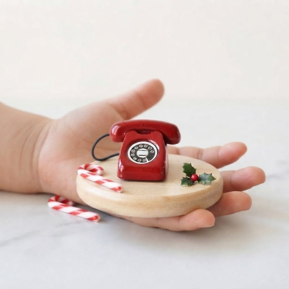 Wichteltelefon rot