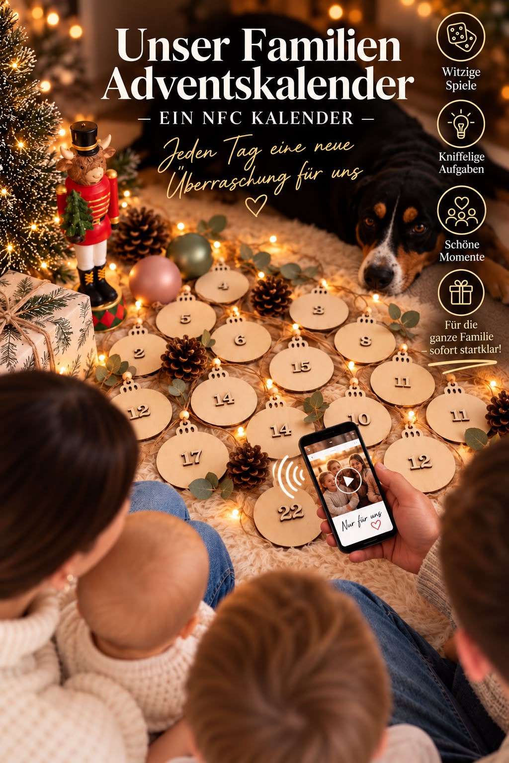 Digitaler Adventskalender für Familien