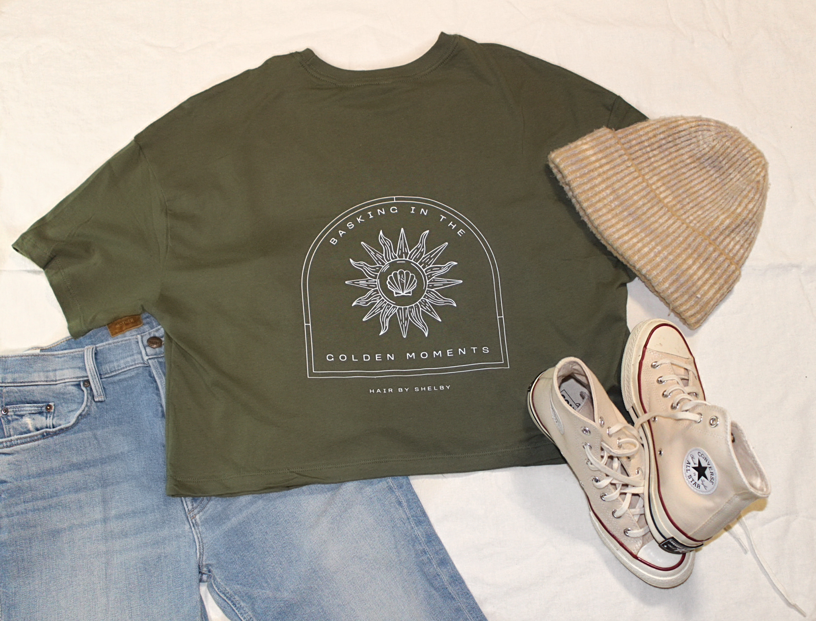 BITGM Jersey Cropped Tee