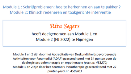 Schrijf certificaat 2022