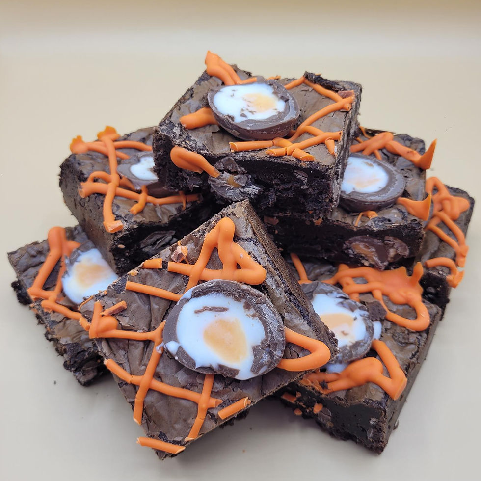 Thumbnail: Chocolate Creme Egg Brownie