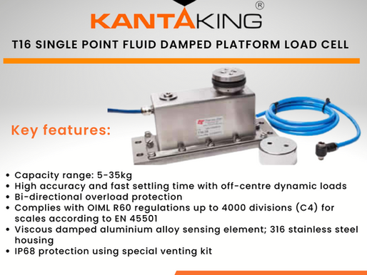 Single Point Fluid Damped Platform Load Cell – Kanta King
