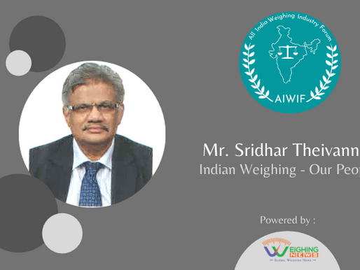 Indian Weighing – Our People – Mr Sridhar Theivannan