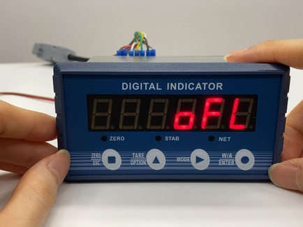 The OFL Troubleshooting for weighing transmitter GMT-P1