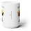 Thumbnail: Lotus Raised Prayer Arms Dark Skin Mug