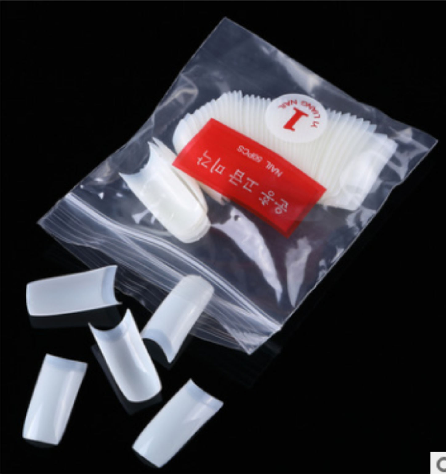 Nail Tips ( White , Clear , Natural )