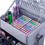 الصورة المصغرة: 2 in 1 Makeup Storage Vanity trolley with drawers Model HZ-06 (Grey)