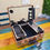 Thumbnail: Desktop Portable makeup vanity with LED bulbs: Model 4165