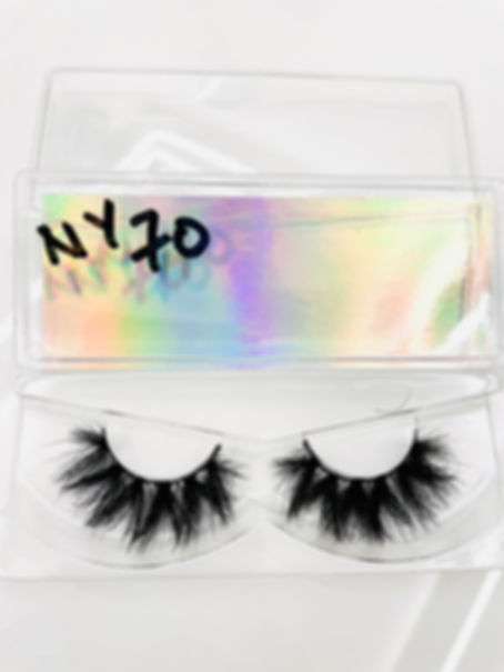 Real Mink Hair Eyelashes (Set of assorted 75 pairs)