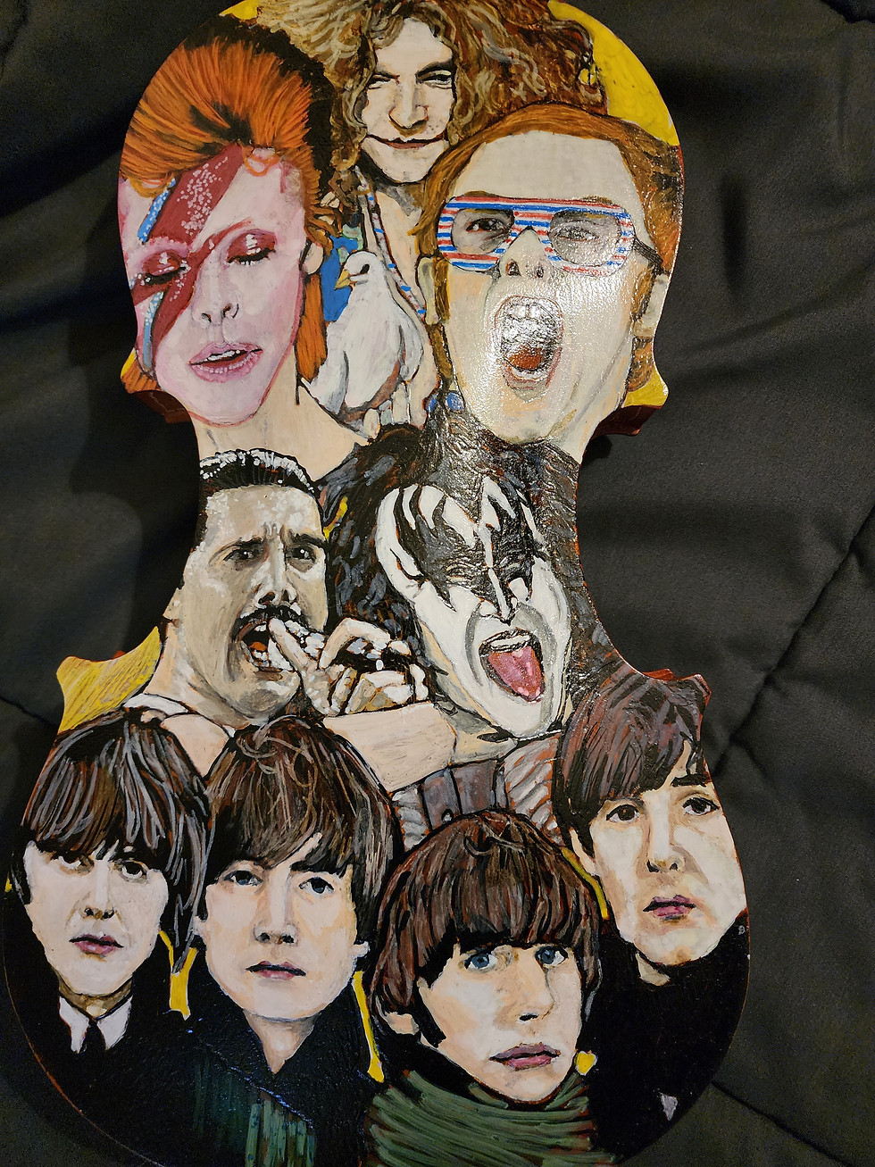 Thumbnail: Icons of Rock n Roll violin
