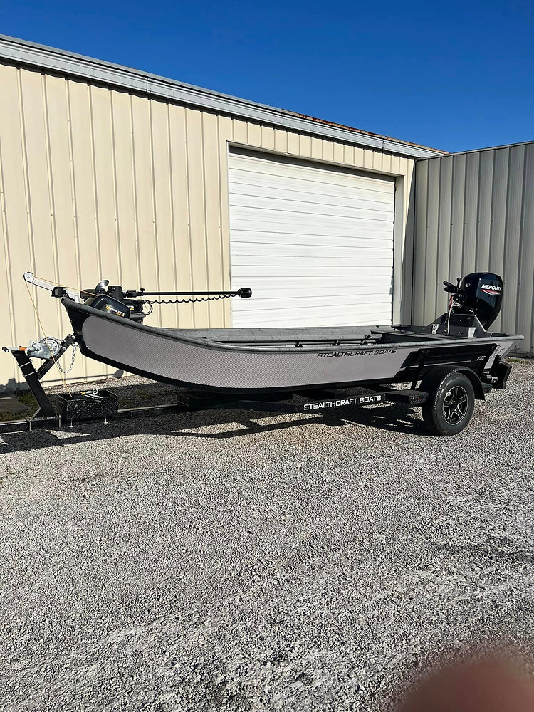 USED 2022 Stealthcraft 1654 Jet trade in for sale.