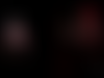 Two actors making exaggerated expressions