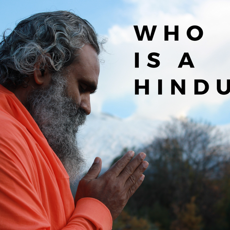 Who is a Hindu?