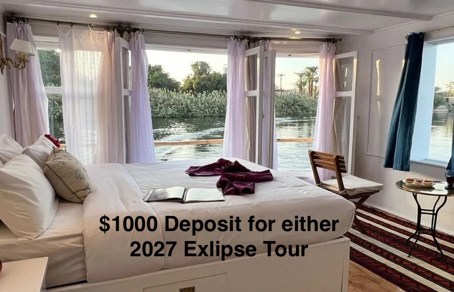 $1000 Deposit for 2027 Eclipse Tour