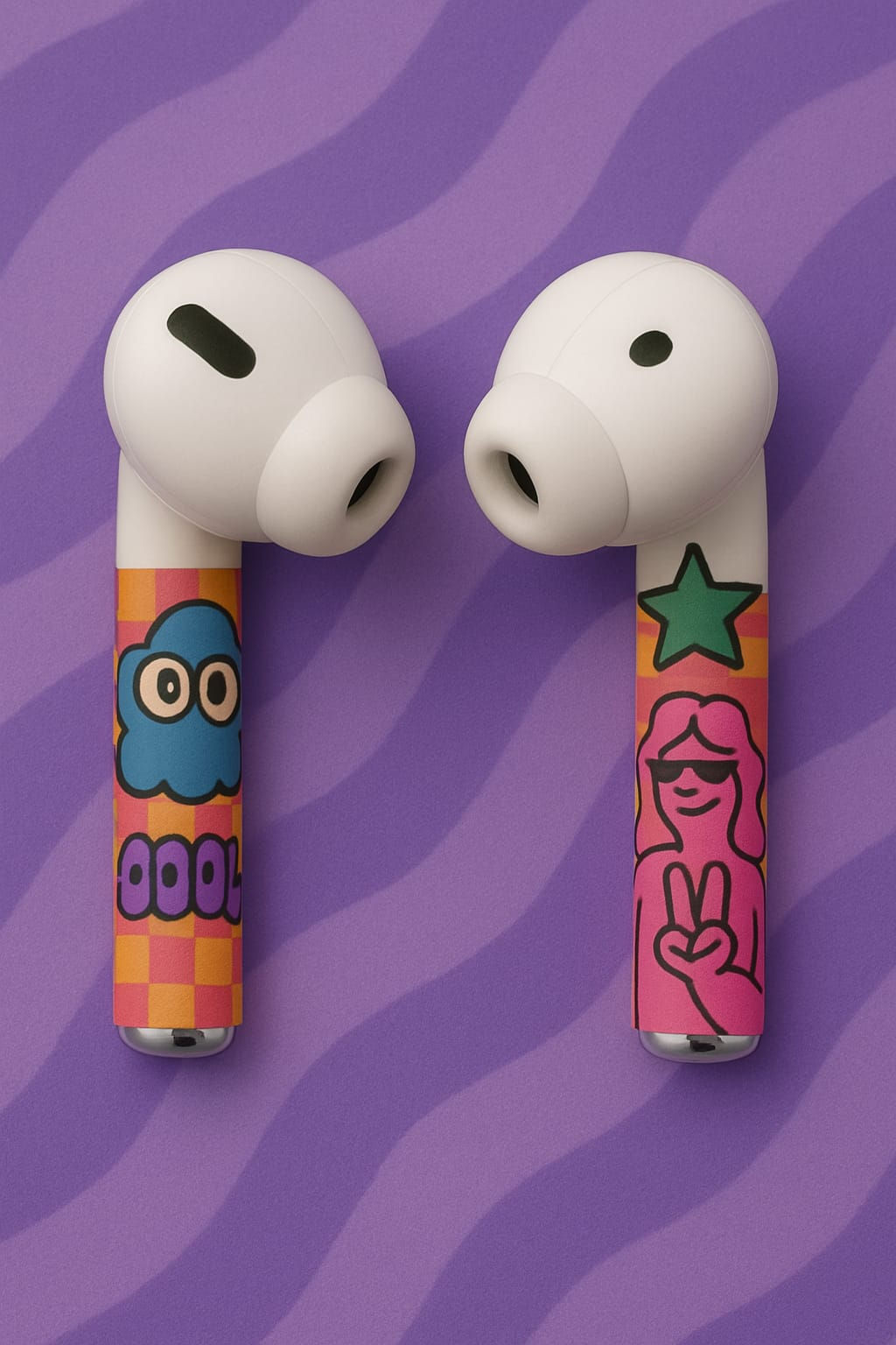 Groovy Pop Skin for AirPods