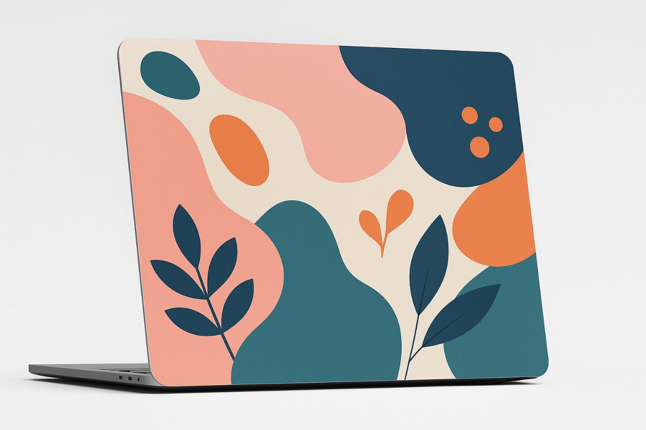 Abstract Botanical MacBook Skin