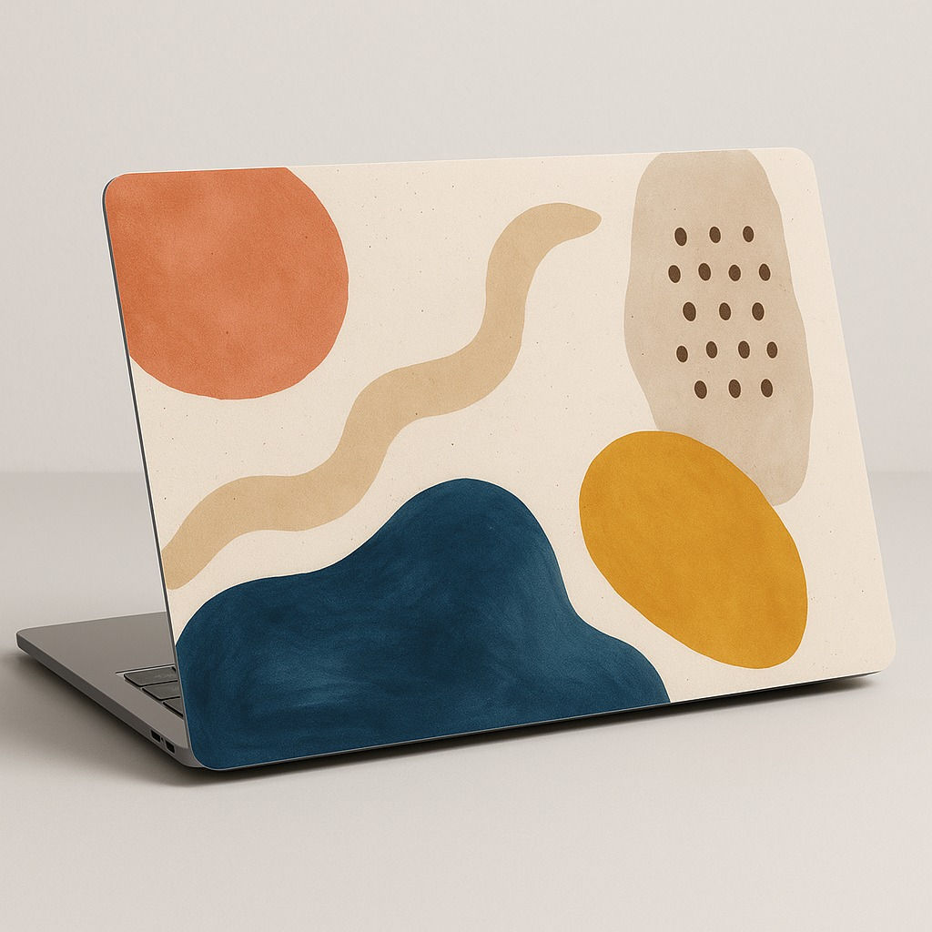 Abstract Shapes MacBook Skin