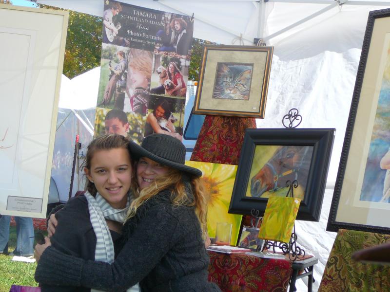 pet event with niece Carolyn