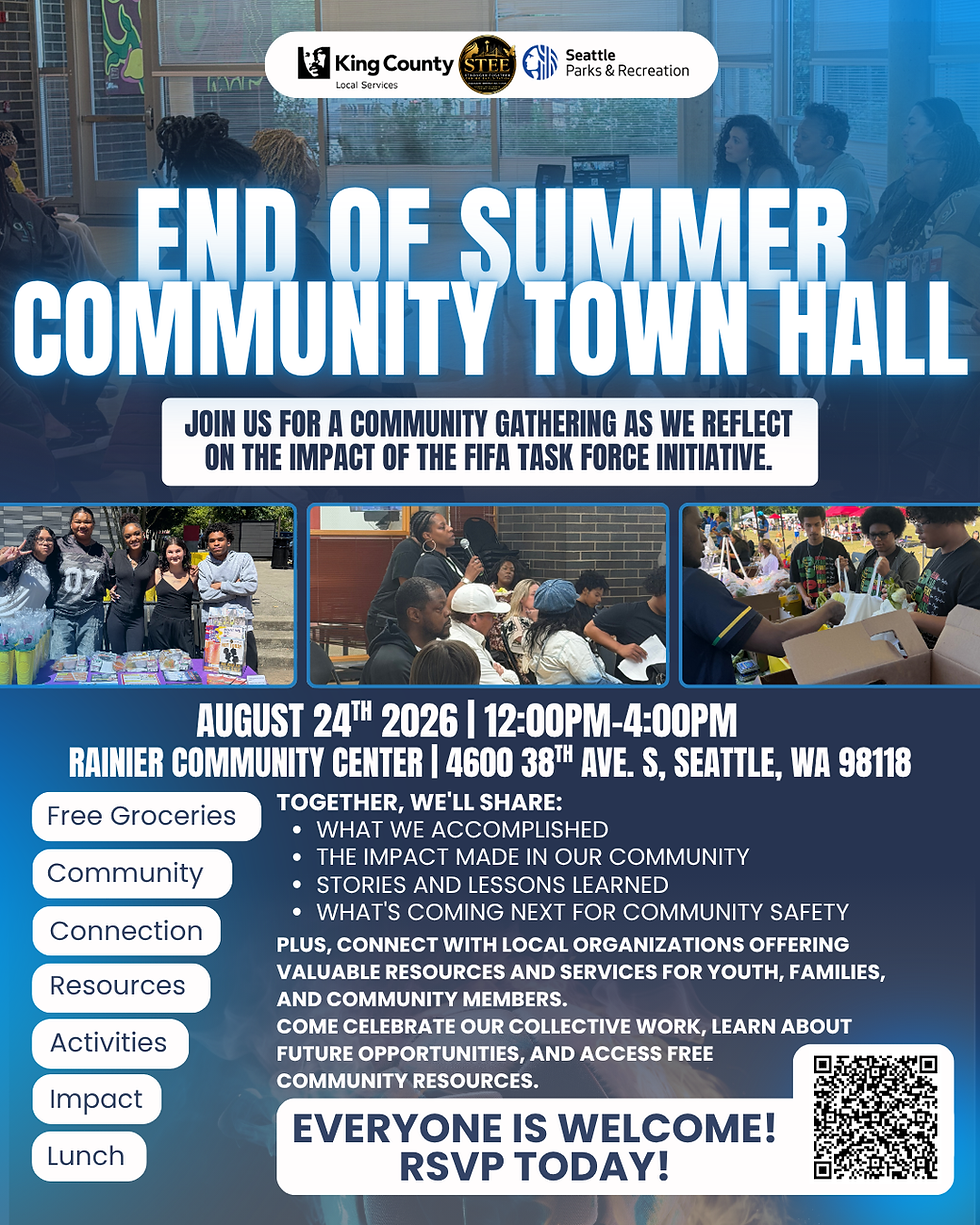 End Of Summer Community Town Hall