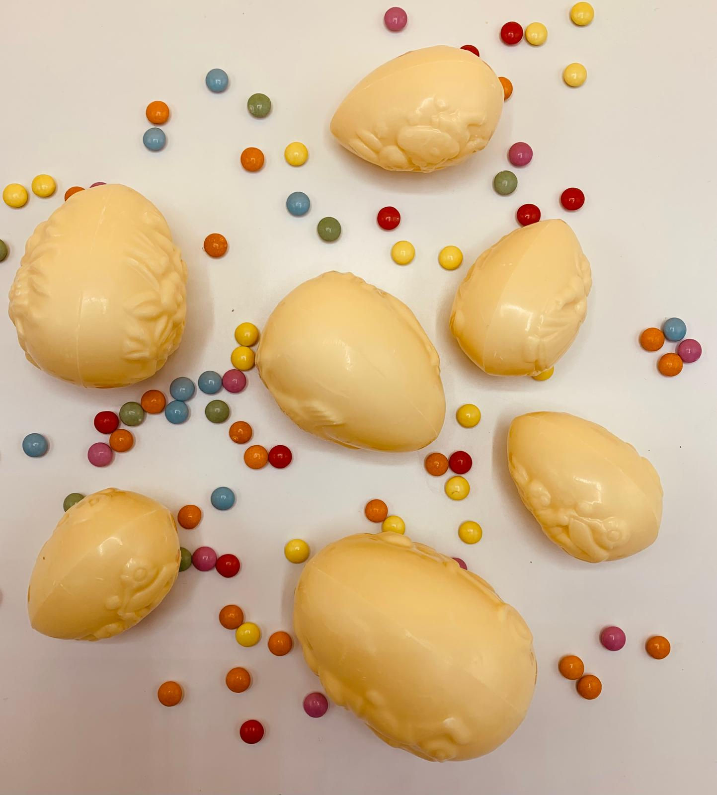 Paaseieren witte chocolade