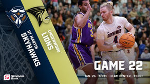 Surging Skyhawk Men's Basketball looks to extend winning streak against Lindenwood