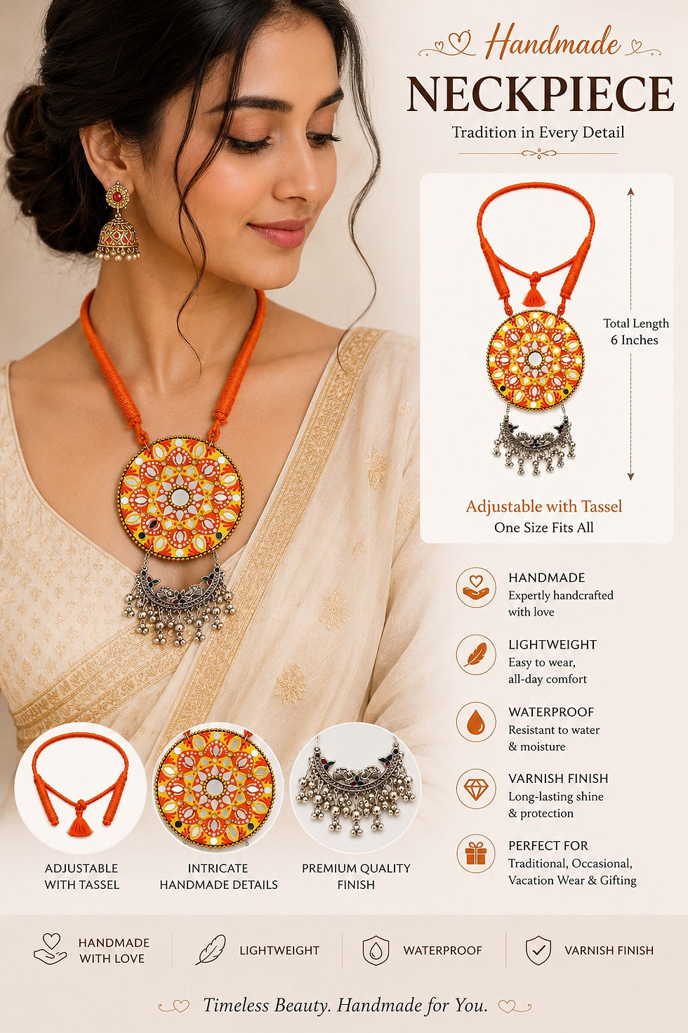 Thumbnail: Mandala necklace 