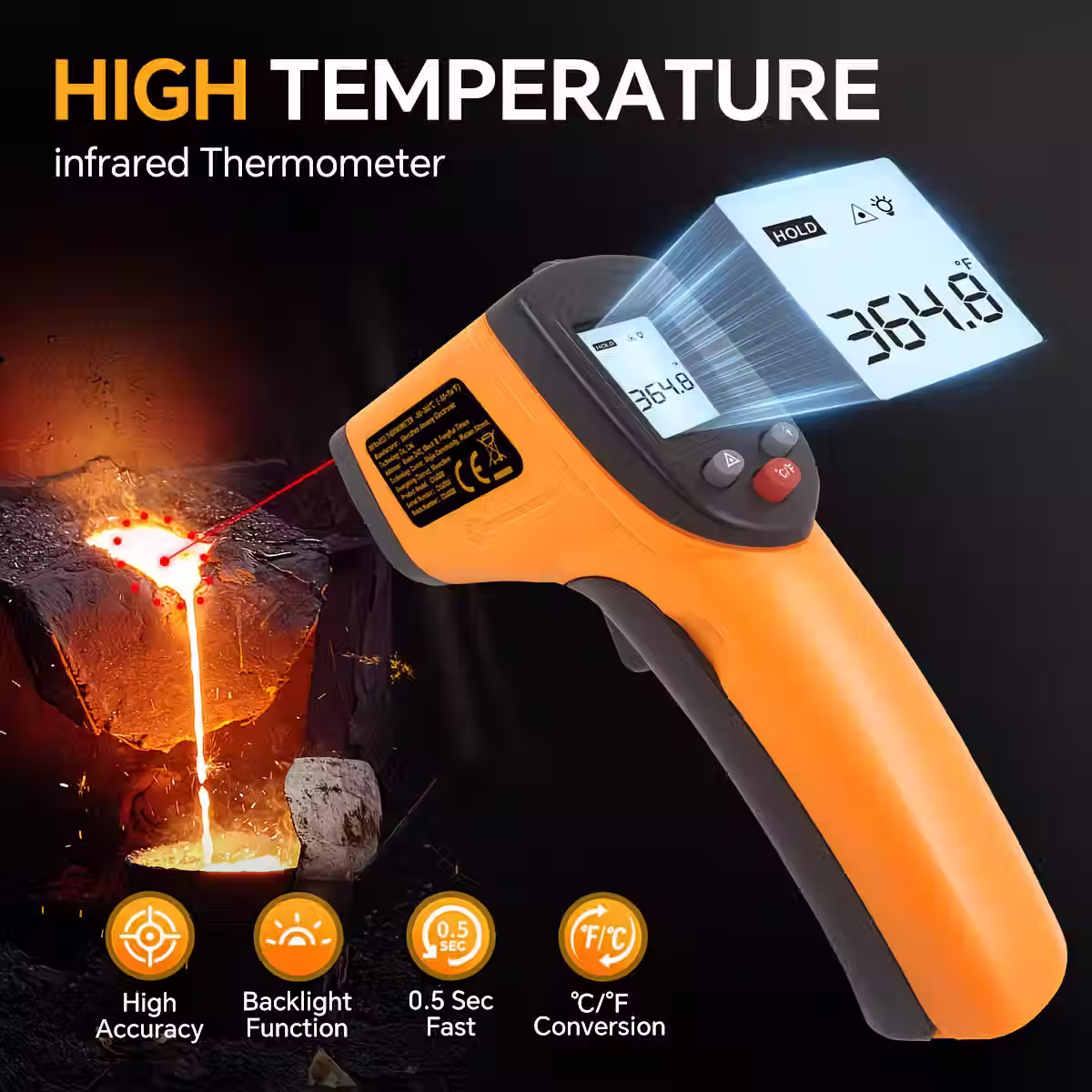 Infrared Laser Thermometer