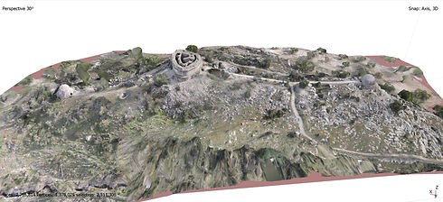 Bunkers del alamillo fotogrametría
