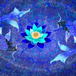 Moon Light in Lotus