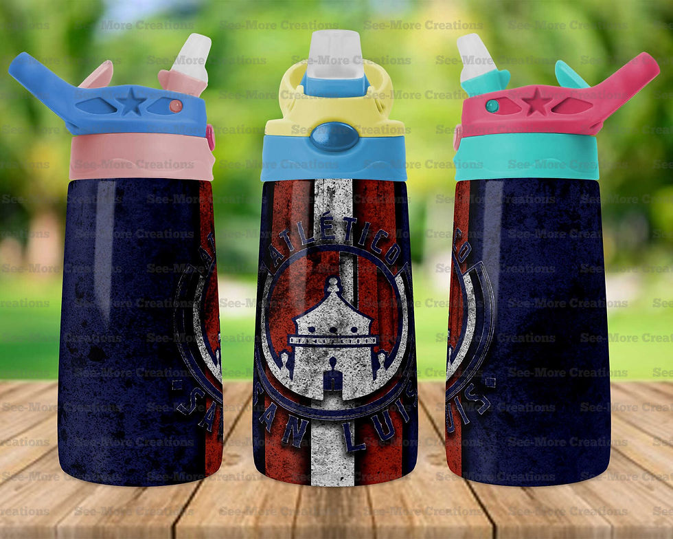 Thumbnail: Atletico San Luis #1 Skinny, Sippy & Kids Tumblers