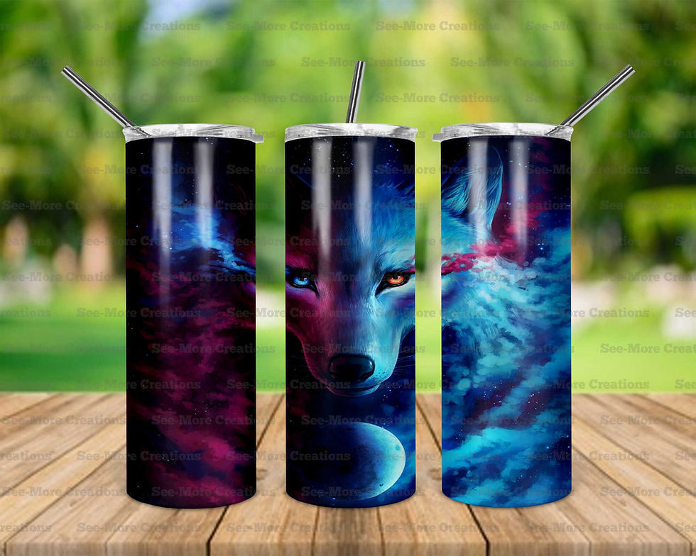 Wolves #21 Skinny Tumbler