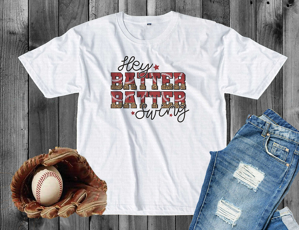 Thumbnail: Hey Batter Batter Swing #3 Women's Baseball Shirt